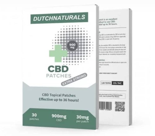 Patch topique CBD - X Strong - 900mg